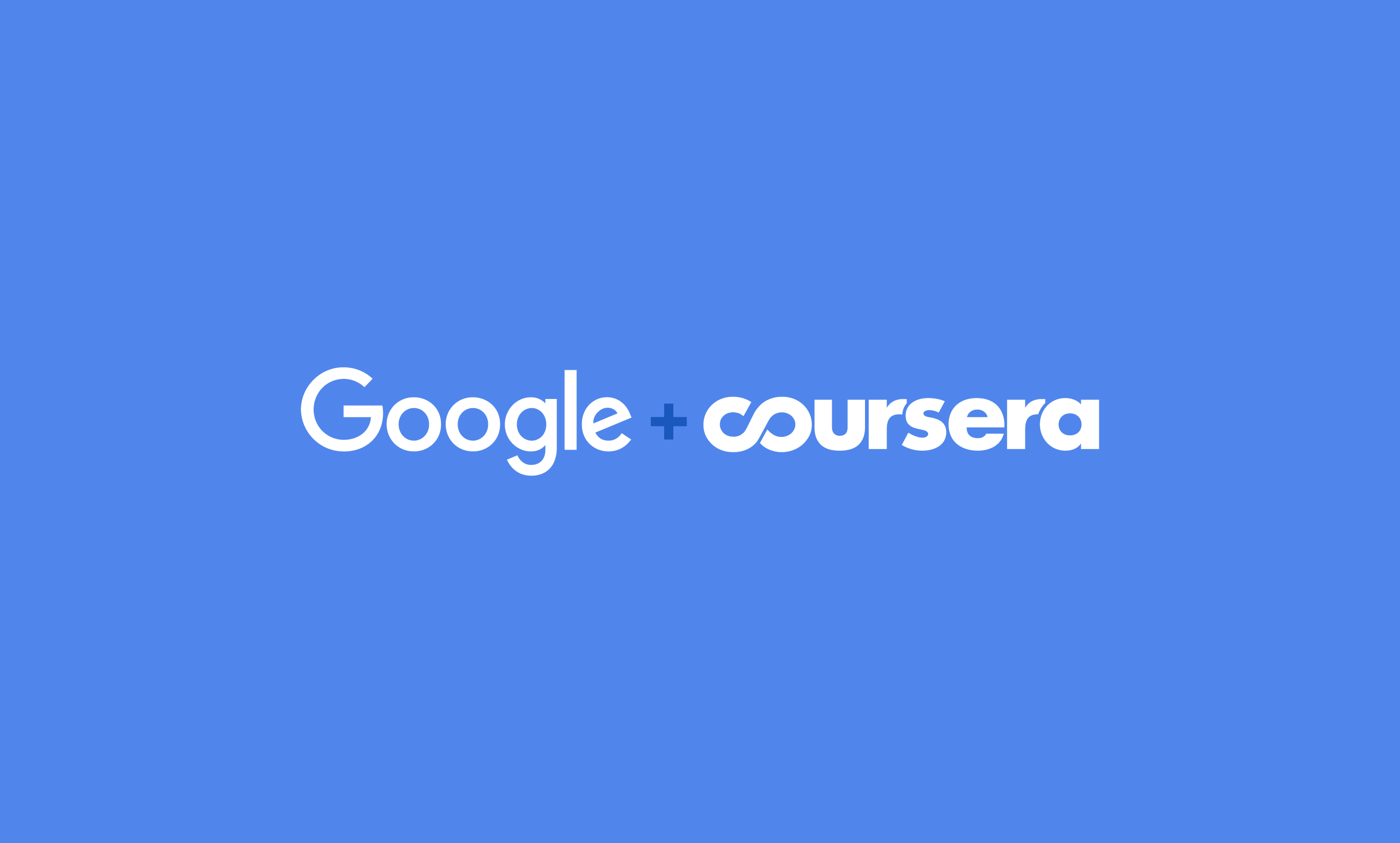 Google + Coursera